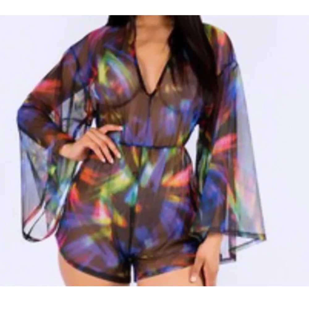 Mesh romper